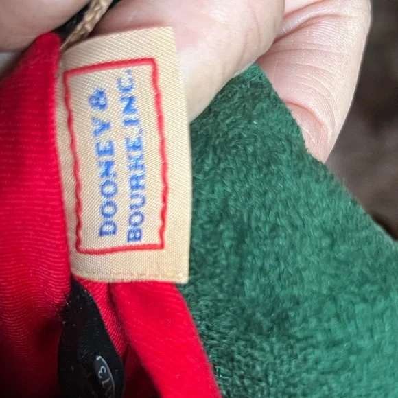 Dooney & Bourke florentina Italian Vacchetta leather handbag or crossbody